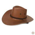 Chapeau de cowboy avec bord large pour le style western