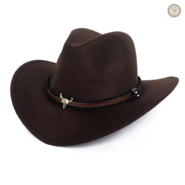 Chapeau de cowboy adulte en feutre classique