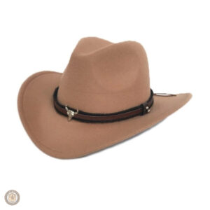 Chapeau de cowboy style traditionnel pour hommes et femmes