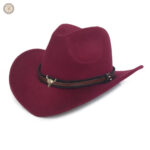 Chapeau de cowboy noir, parfait pour les soirées à thème