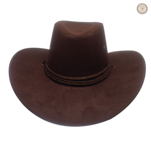 Chapeau en feutre avec décoration western élégante