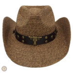 Chapeau de cowboy Branson, accessoire de mode western