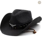Accessoire de mode, chapeau de cowboy blanc pour homme