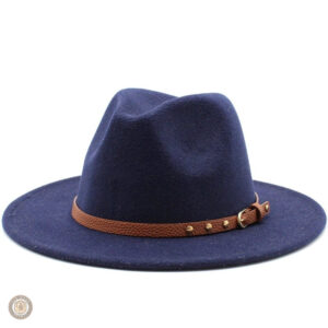 Accessoire de mode cowboy avec bord plat distinctif