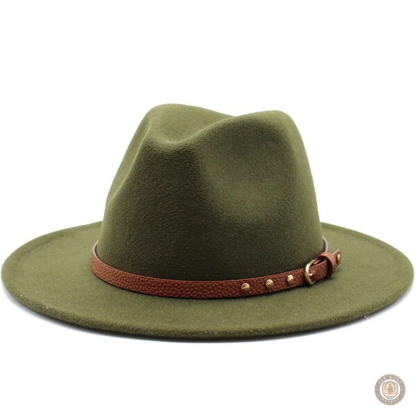 Chapeau de cowboy à bord plat, idéal pour les aventures