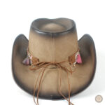 Accessoire de mode cowboy en teinte camel
