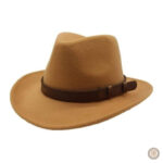 Chapeau de cowboy classique en feutre pour homme