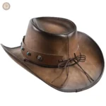 Accessoire de mode cowboy en cuir pour homme