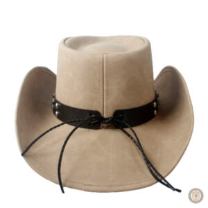 Accessoire de mode en cuir, idéal pour le style cowboy