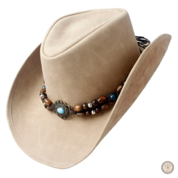 Accessoire en cuir pour un look de cowgirl