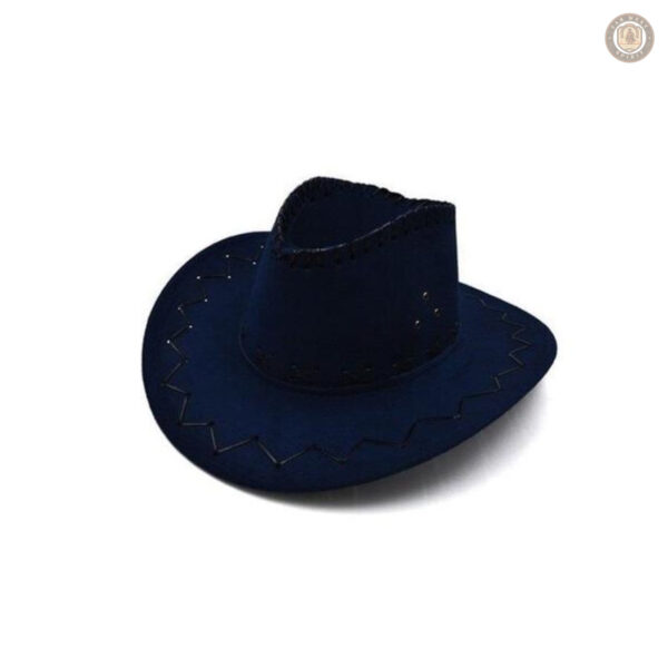 Chapeau de cowboy au look vintage, idéal pour les fêtes
