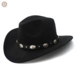 Chapeau cowboy en feutre pour compléter un look authentique