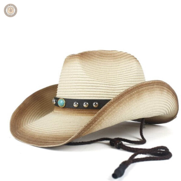Chapeau de cowboy féminin, protection contre le soleil