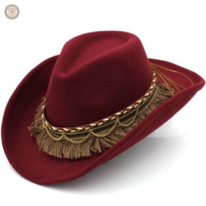 Chapeau de cowboy femme fantaisie élégant et original