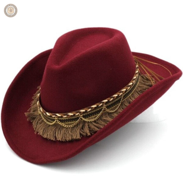 Chapeau de cowboy femme fantaisie élégant et original