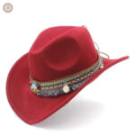 Chapeau Western Femme en feutre élégant