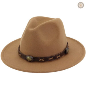 Chapeau de cowboy en feutre pour un style western distinctif