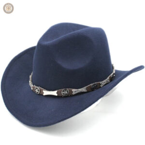 Accessoire de mode: chapeau cowboy noir