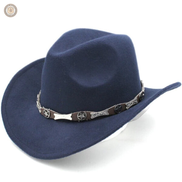 Accessoire de mode: chapeau cowboy noir