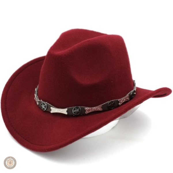 Chapeau en feutre pour look western masculin