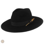Chapeau de cowboy hiver, style classique et chaleureux