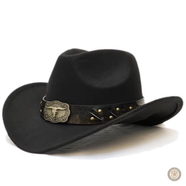 Chapeau cowboy en feutre pour homme