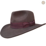 Chapeau de cowboy indéformable, style classique et résistant