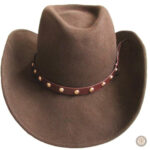Chapeau de cowboy style Louisiana, accessoire Western