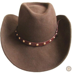 Chapeau de cowboy style Louisiana, accessoire Western
