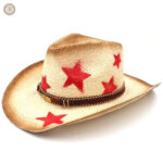 Chapeau de cowboy pour Noël, accessoire festif et original