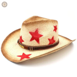 Chapeau de cowboy pour Noël, accessoire festif et original