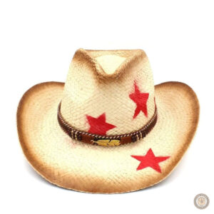 Chapeau cowboy festive, style Noël pour célébrations