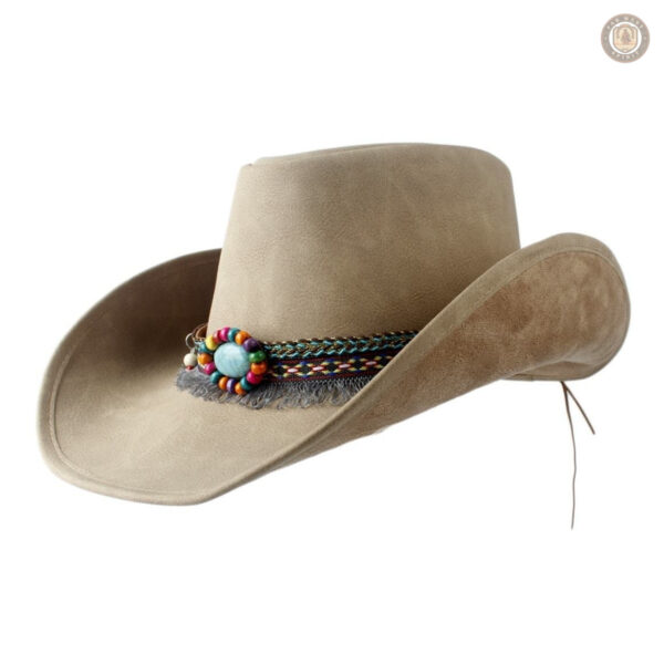 Chapeau de Cowboy Original en cuir de haute qualité