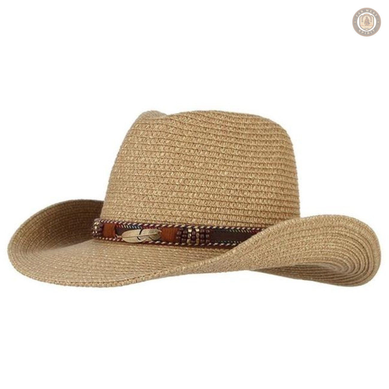 Chapeau cowboy en paille élégant et intemporel