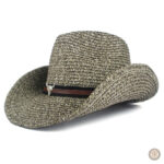 Chapeau en paille pour un look western authentique et tendance