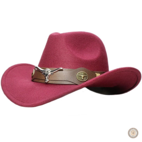 Chapeau de cowboy avec large bord pour une protection optimale