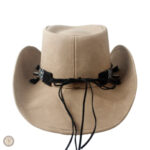 Chapeau de cowboy pour femme, idéal pour les sorties estivales