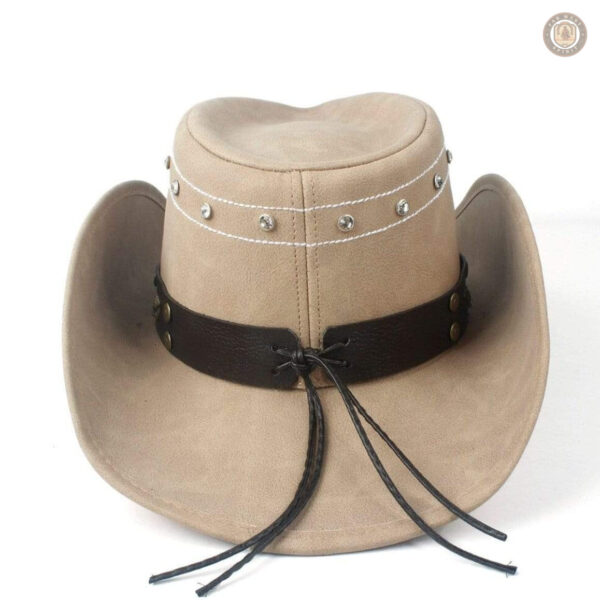 Accessoire de mode western en cuir de qualité