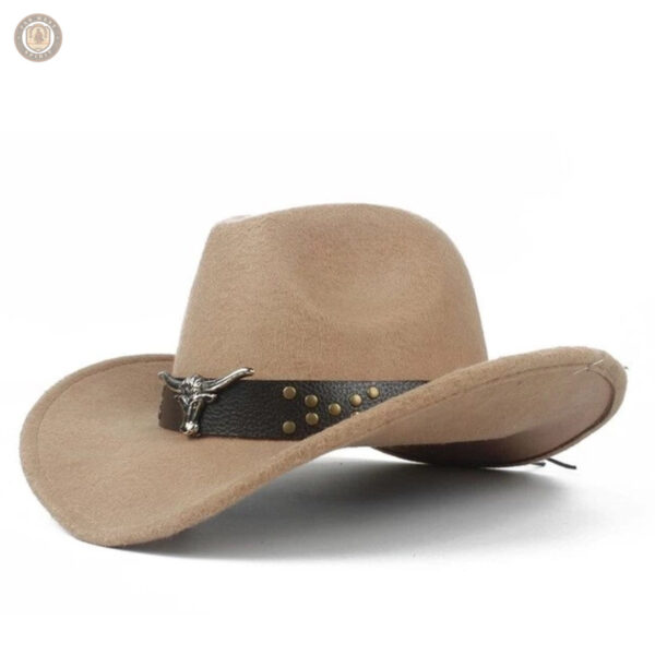Chapeau de cowboy en laine pour les petits aventuriers