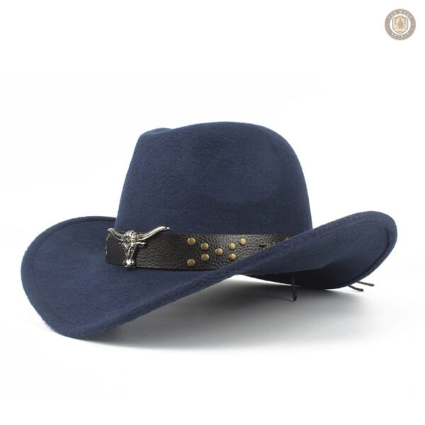 Accessoire de mode en laine pour enfant, style cowboy