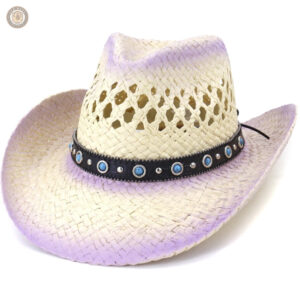 Chapeau de cowboy pour fille, style western élégant