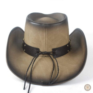 Accessoire de mode homme, chapeau de cowboy élégant