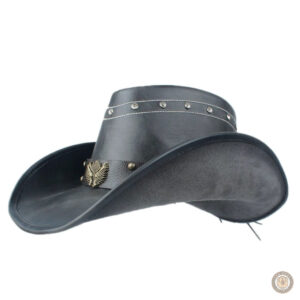 Chapeau de cowboy noir élégant et intemporel
