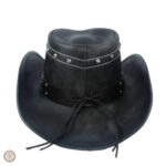 Accessoire de mode cowboy noir pour toutes occasions