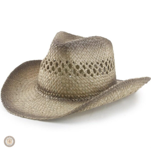 Accessoire de mode western en paille légère et durable