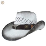 Chapeau de cowboy blanc, accessoire indispensable pour les fans de western