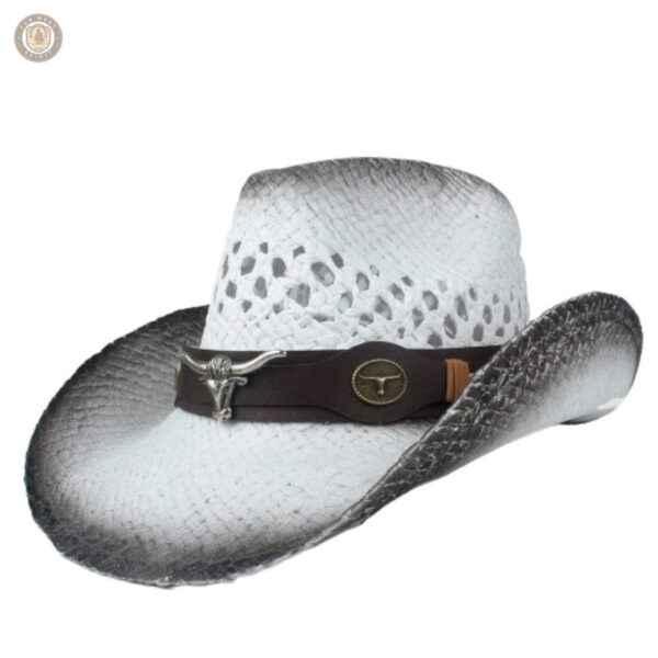 Chapeau de cowboy blanc, accessoire indispensable pour les fans de western