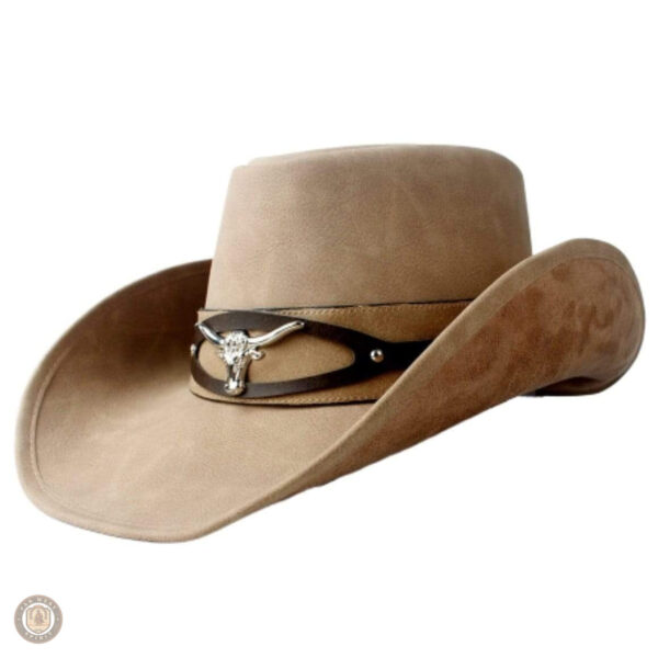 Chapeau Western Écru élégant pour un look cowboy authentique