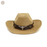 Accessoire western en paille pour look authentique