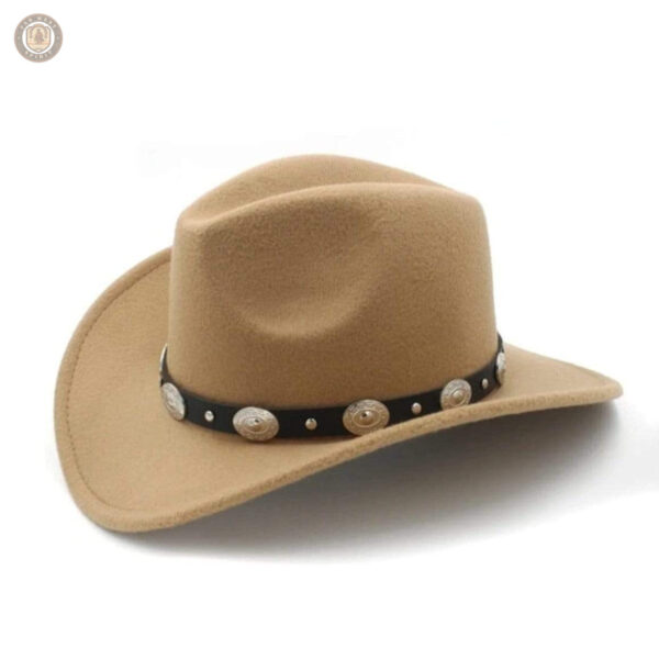 Chapeau de cowboy enfant en couleur brun